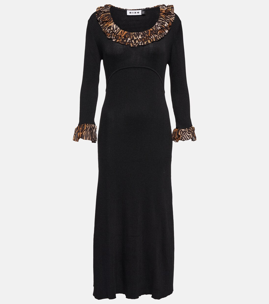 Midikleid Mika aus Rippstrick | Rixo