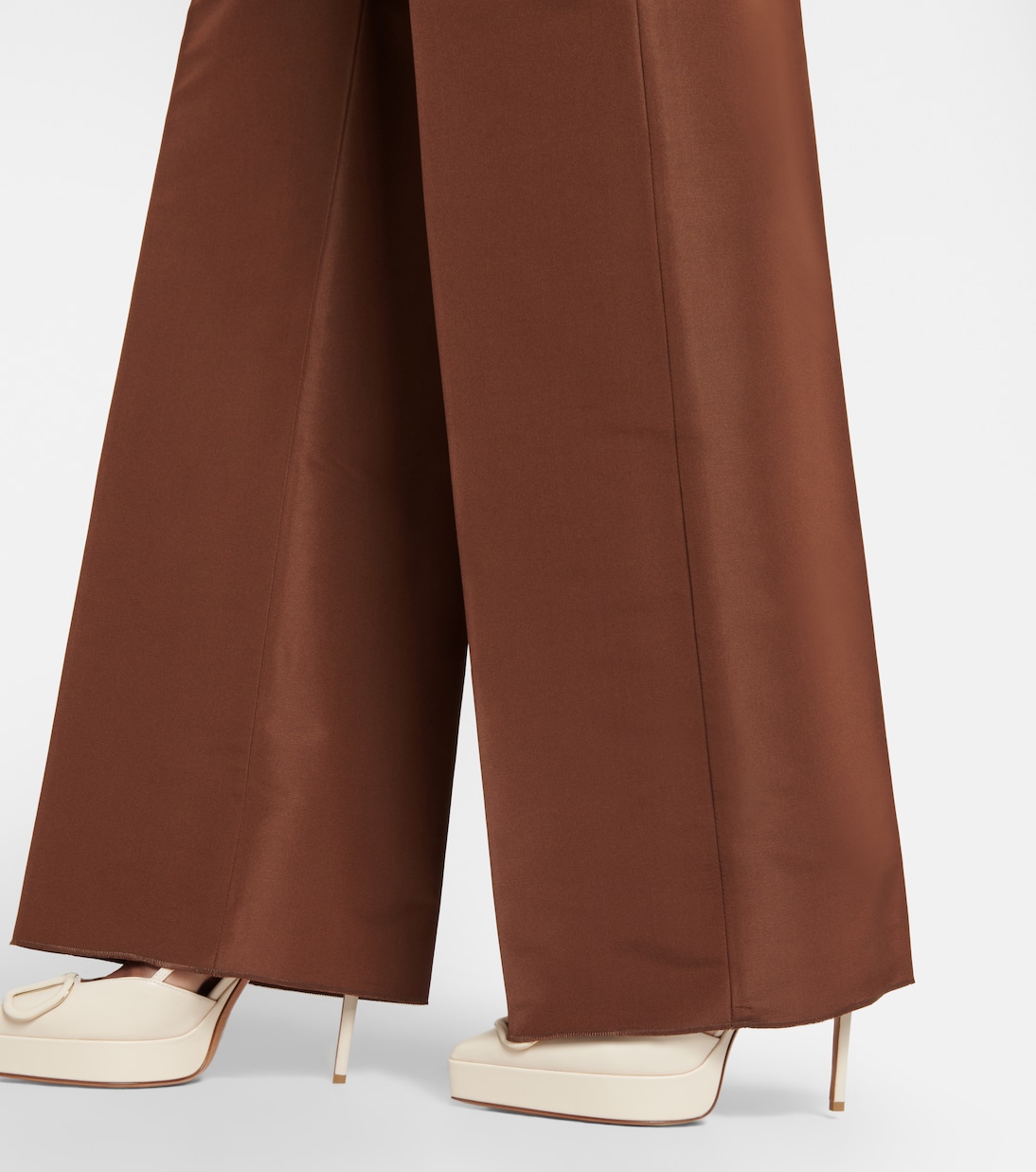 Pantaloni in seta a vita alta | Valentino