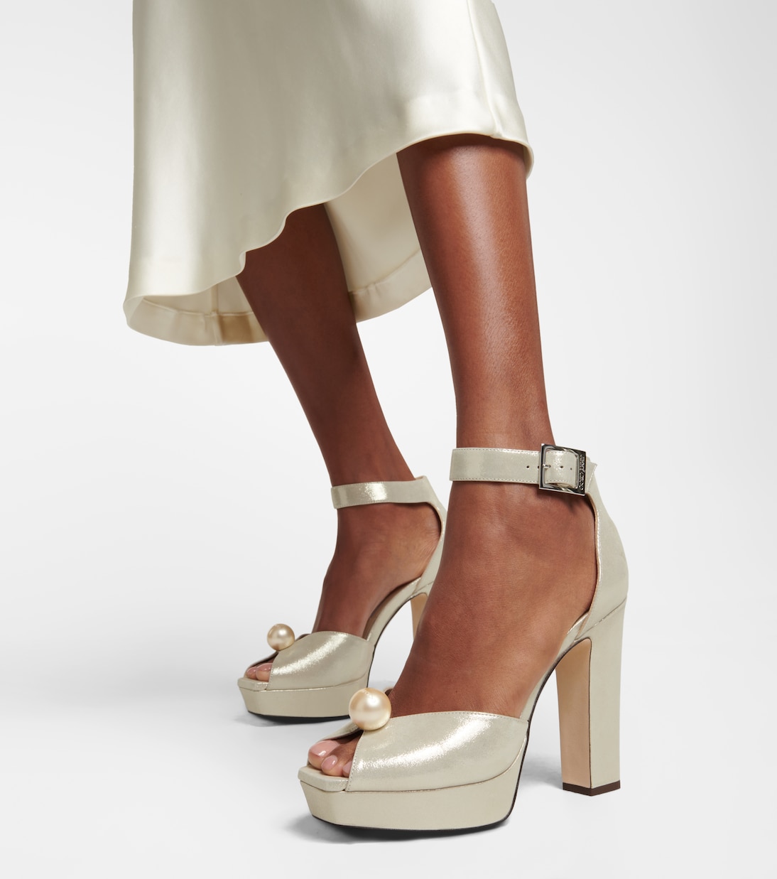Socorie suede platform sandals | Jimmy Choo