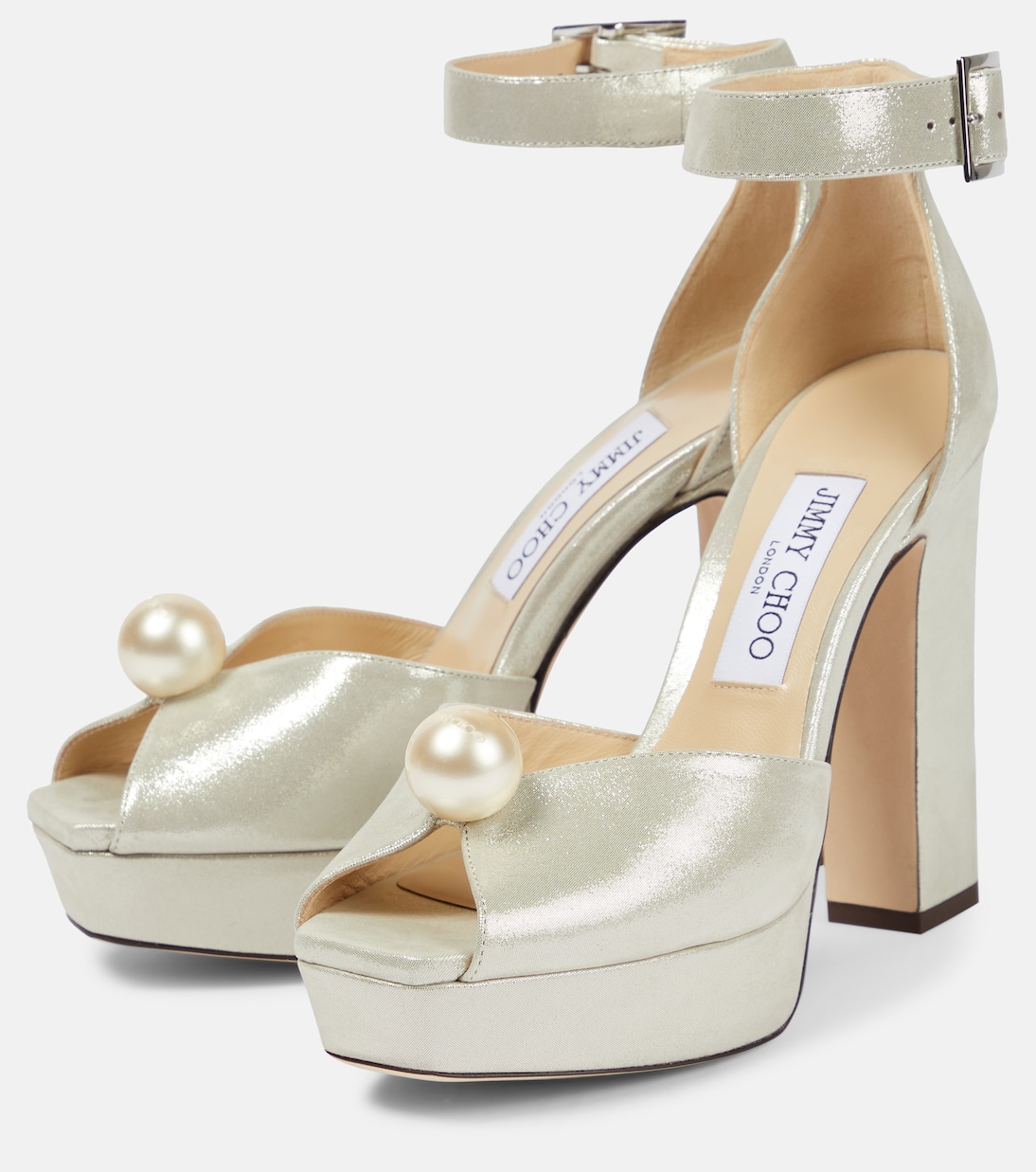 Socorie suede platform sandals | Jimmy Choo