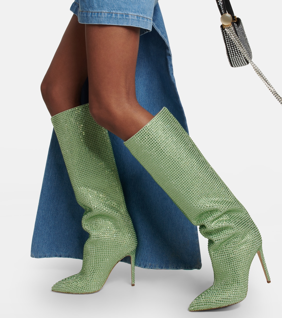 Bottes Holly en cuir à ornements | Paris Texas