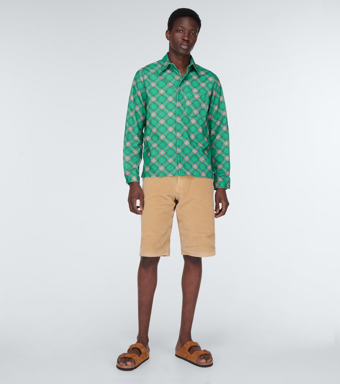 Camicia in velluto di cotone a coste | ERL