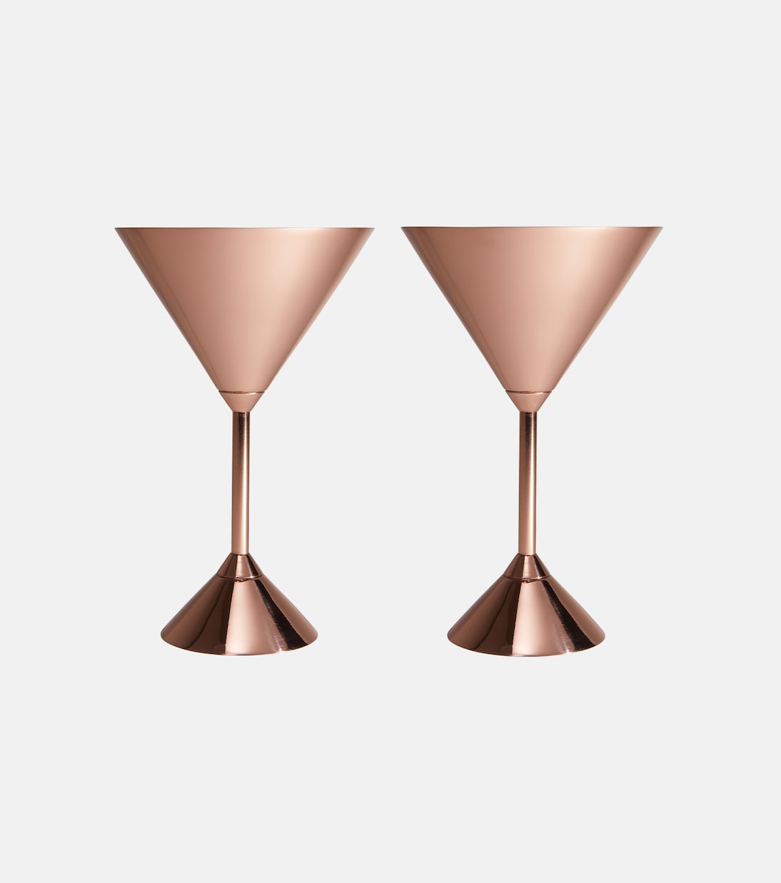 Plum set of 2 martini glasses | Tom Dixon