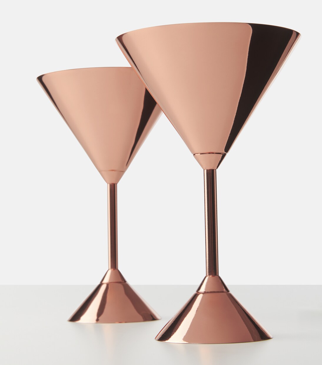 Plum set of 2 martini glasses | Tom Dixon