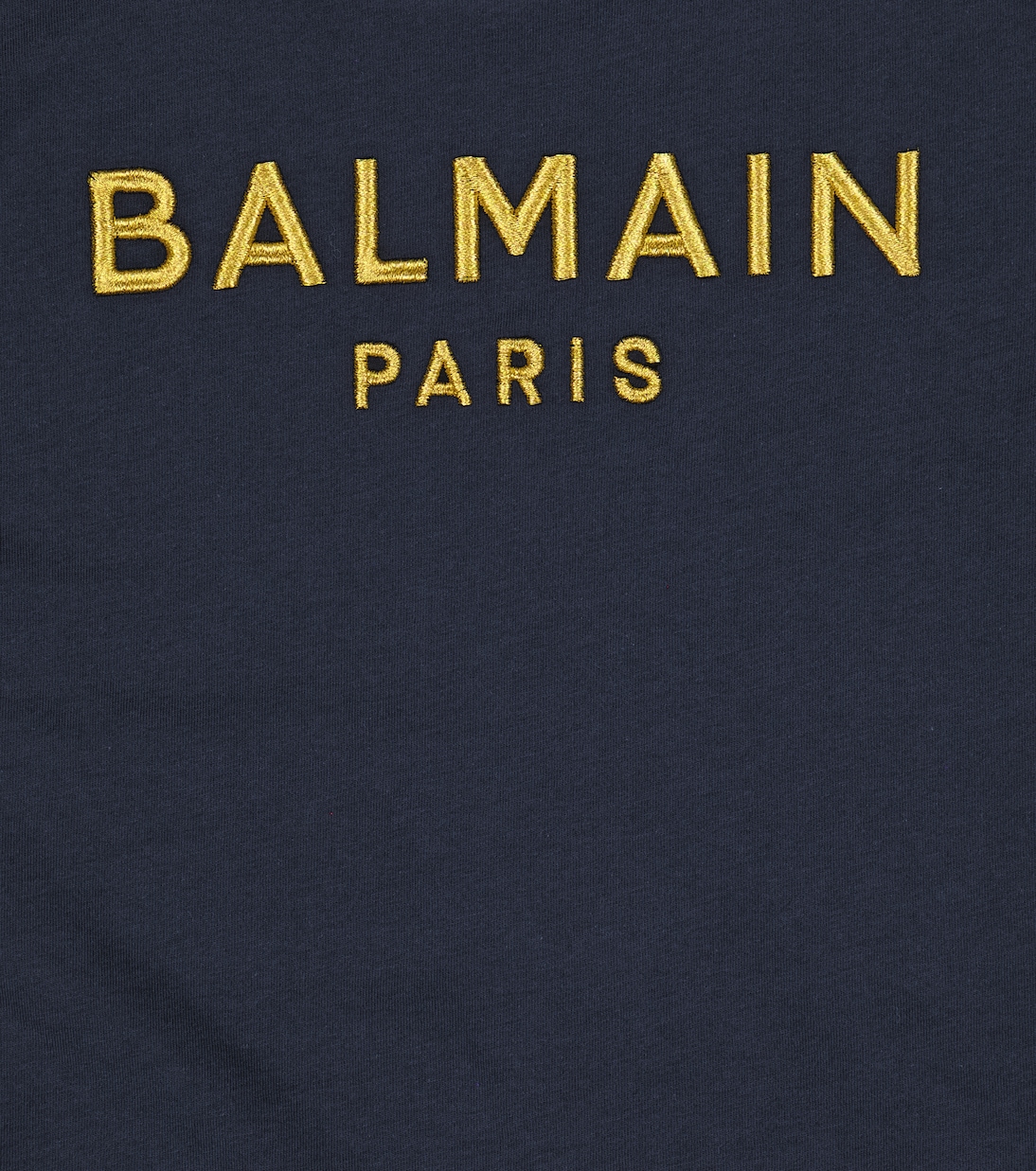 Camiseta de algodón con logo | Balmain Kids