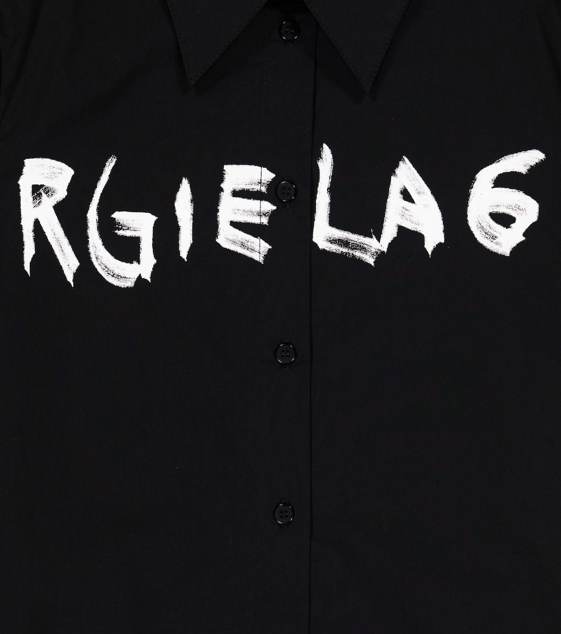 Hemd aus Baumwollpopeline | MM6 Maison Margiela Kids