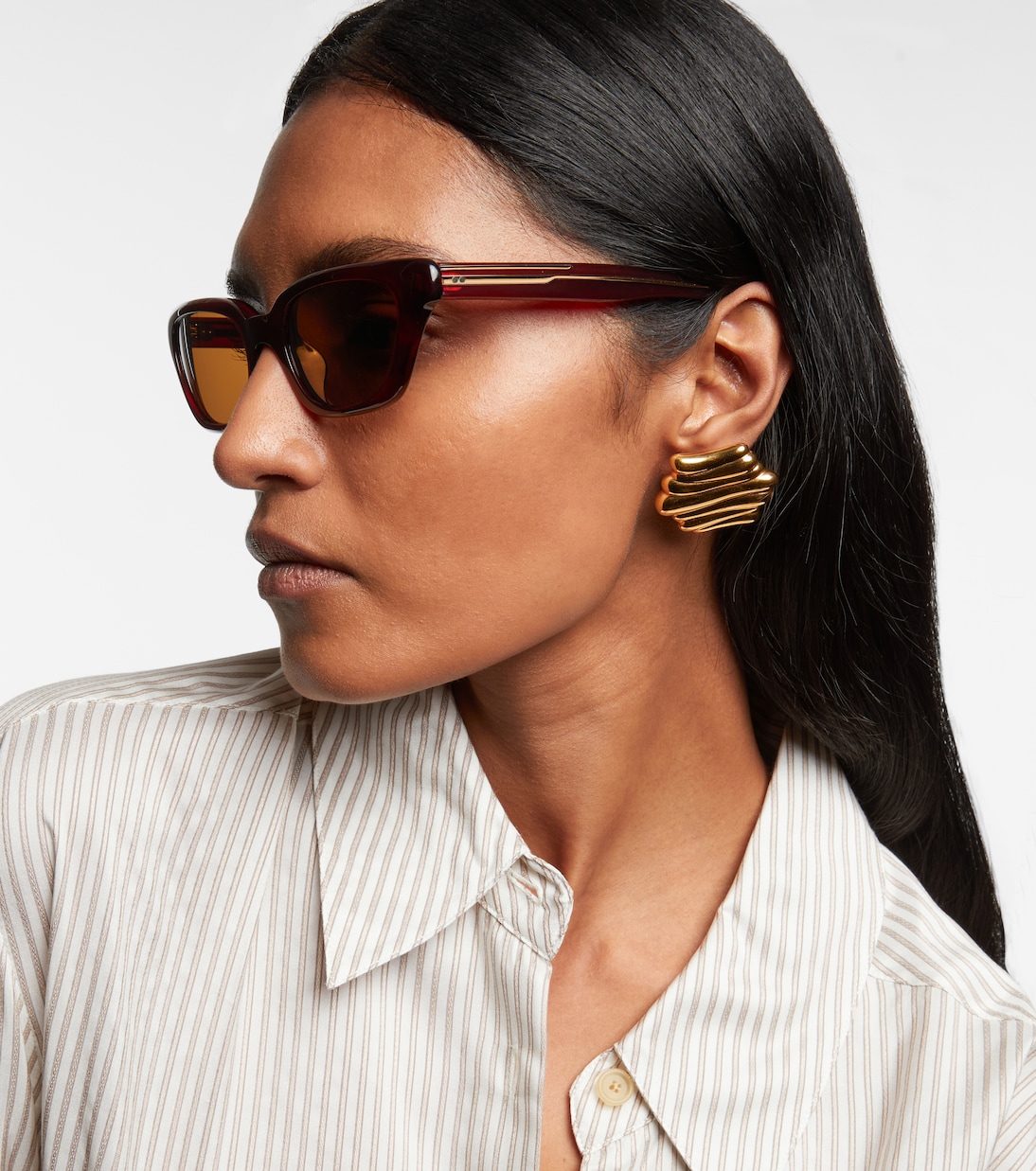 Occhiali da sole cat-eye KHAITE x Oliver Peoples 1983C per uno stile giovane e trendy