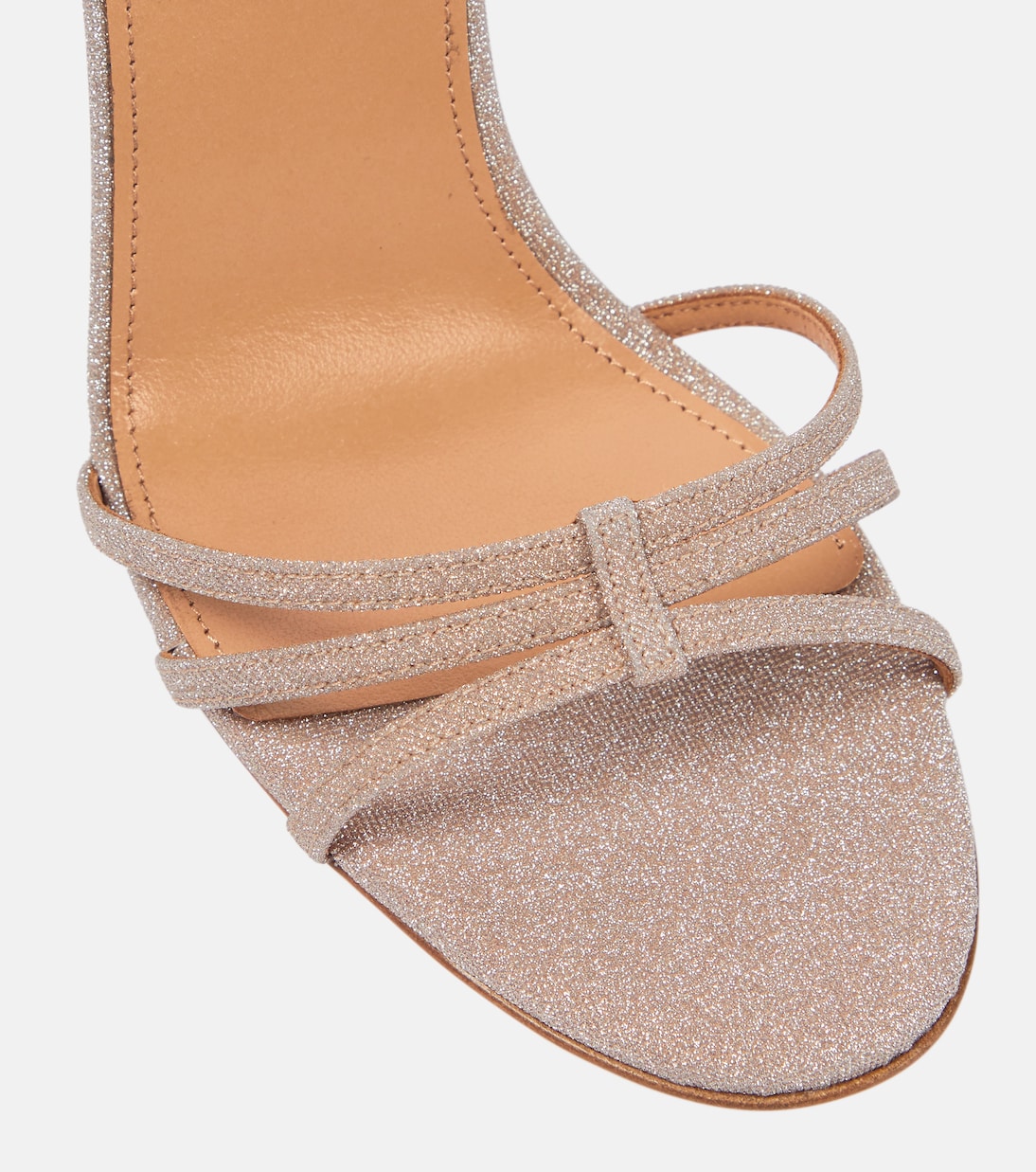 Ruia 105 glitter sandals | Aquazzura