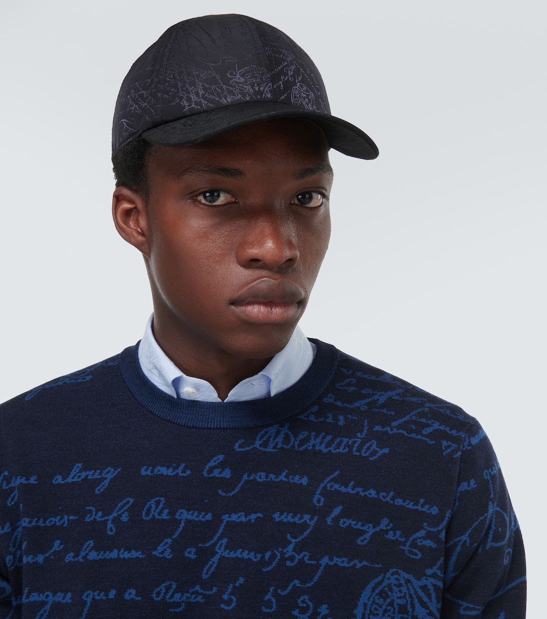 Baseballcap Scritto aus Jacquard | Berluti