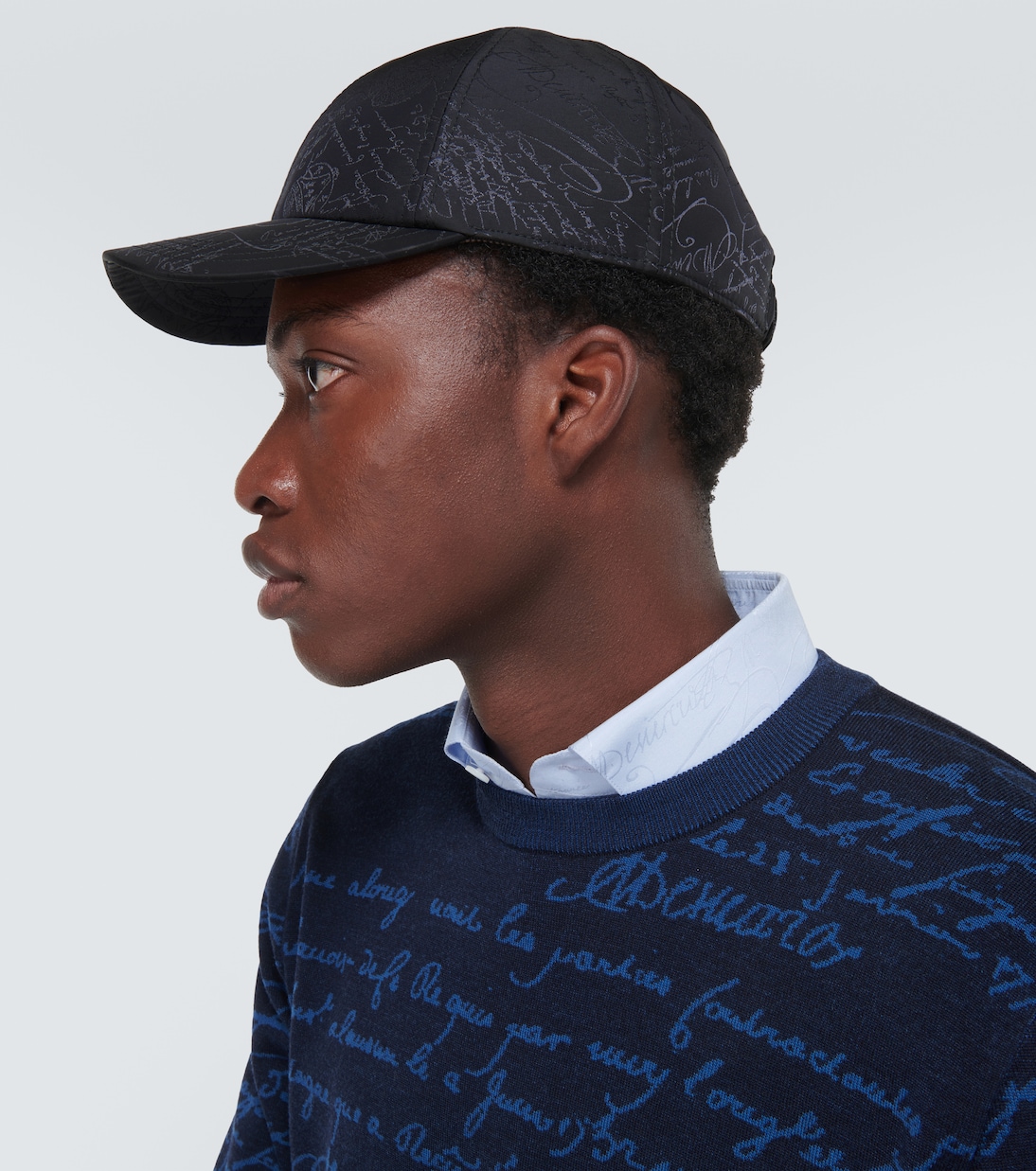 Baseballcap Scritto aus Jacquard | Berluti