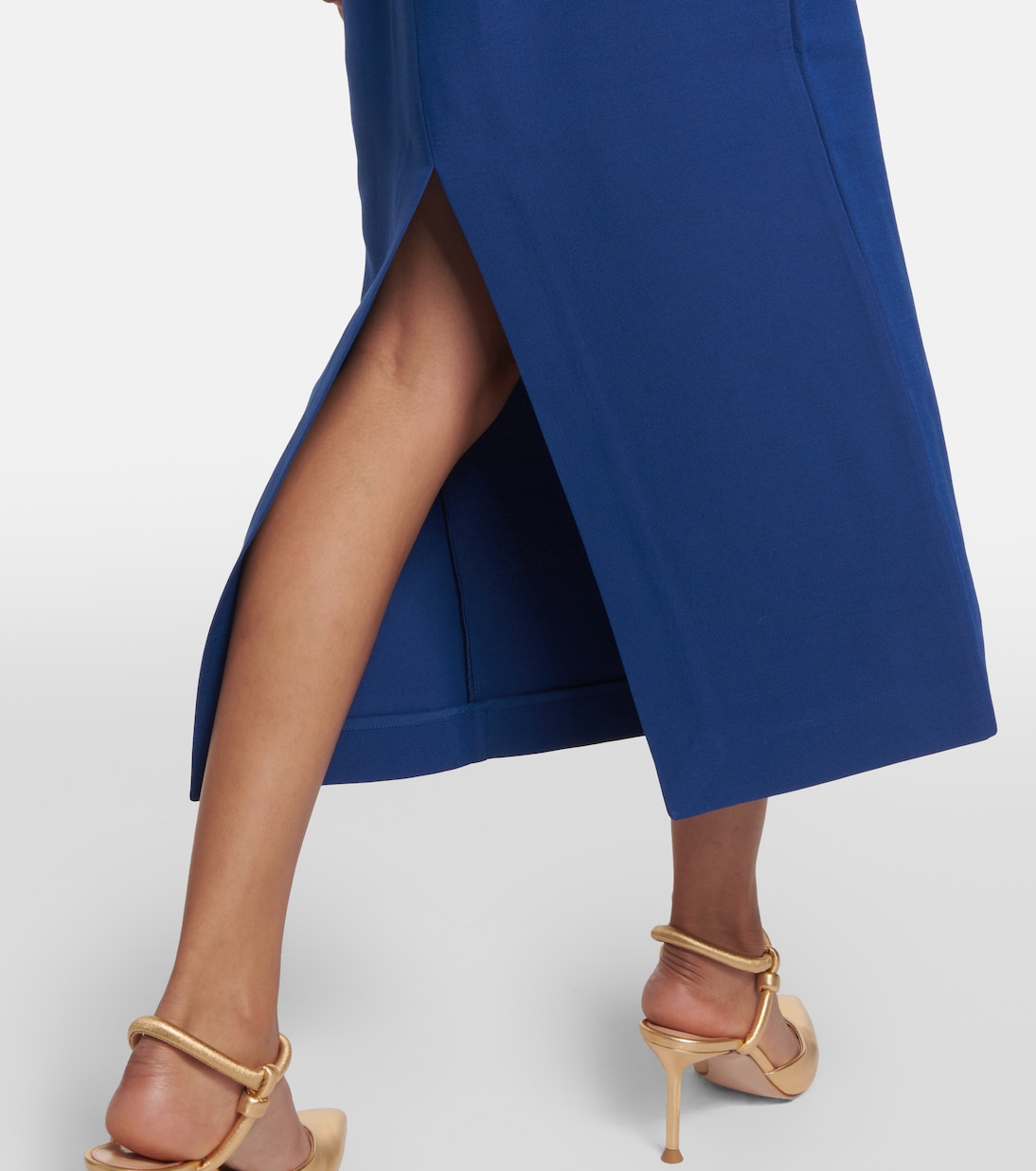 Wool and silk midi dress | Roland Mouret