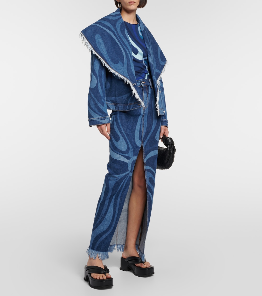 Cazadora Marmo en denim | Pucci