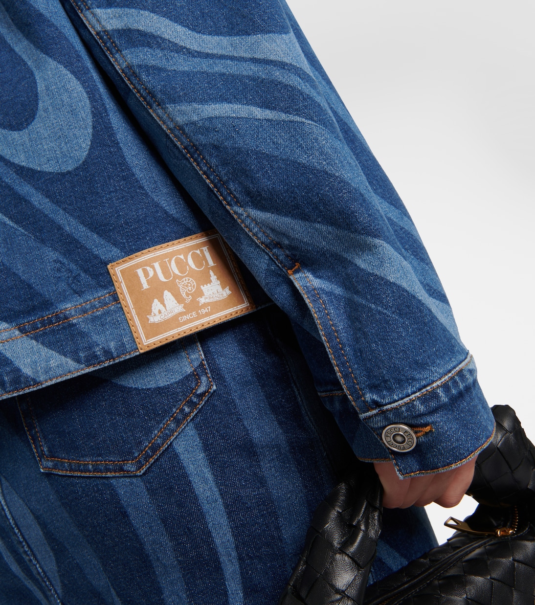 Cazadora Marmo en denim | Pucci