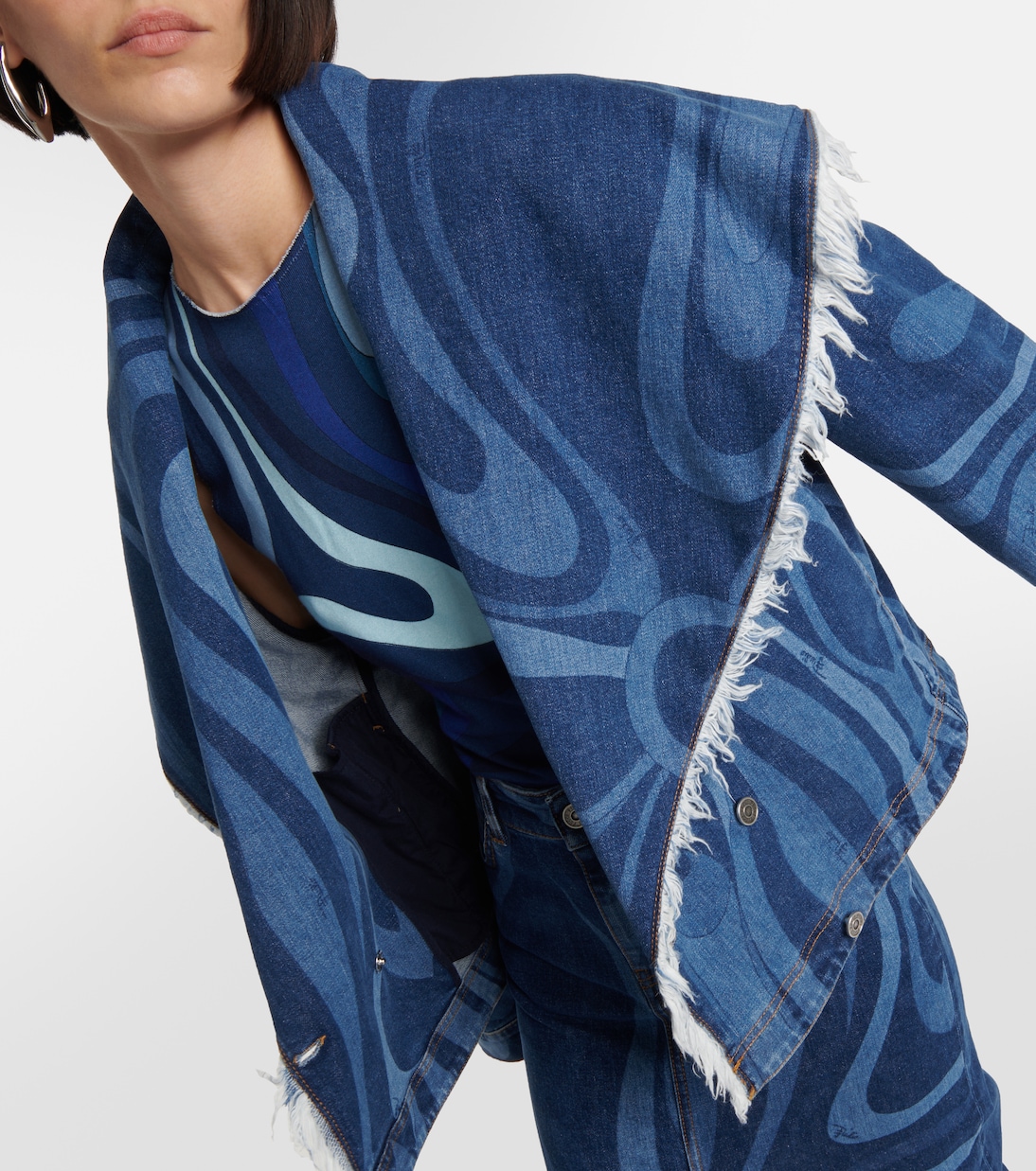 Cazadora Marmo en denim | Pucci