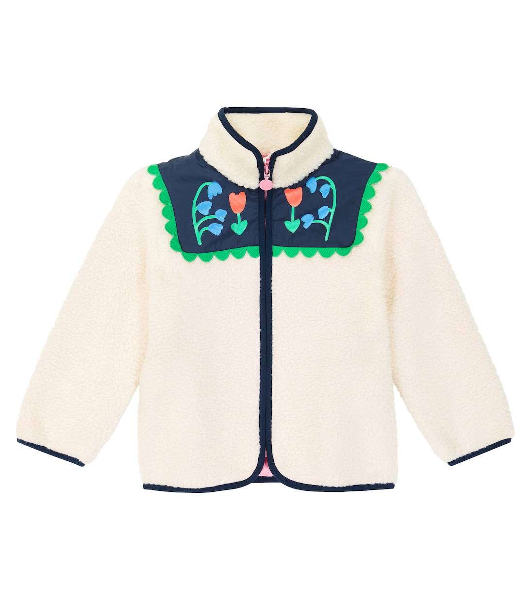 Printed fleece jacket | Stella McCartney Kids