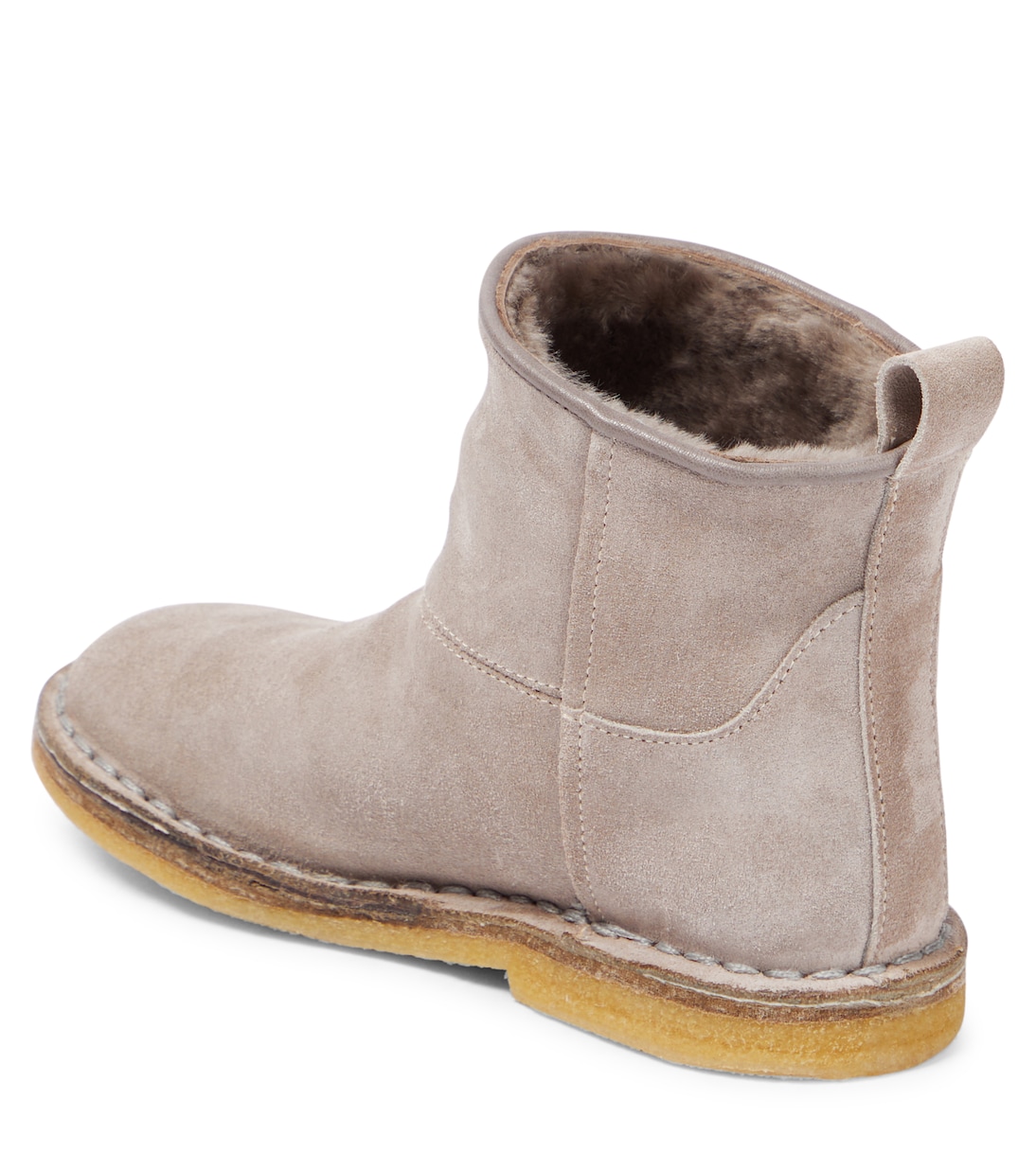 Otter shearling-lined suede boots | PèPè