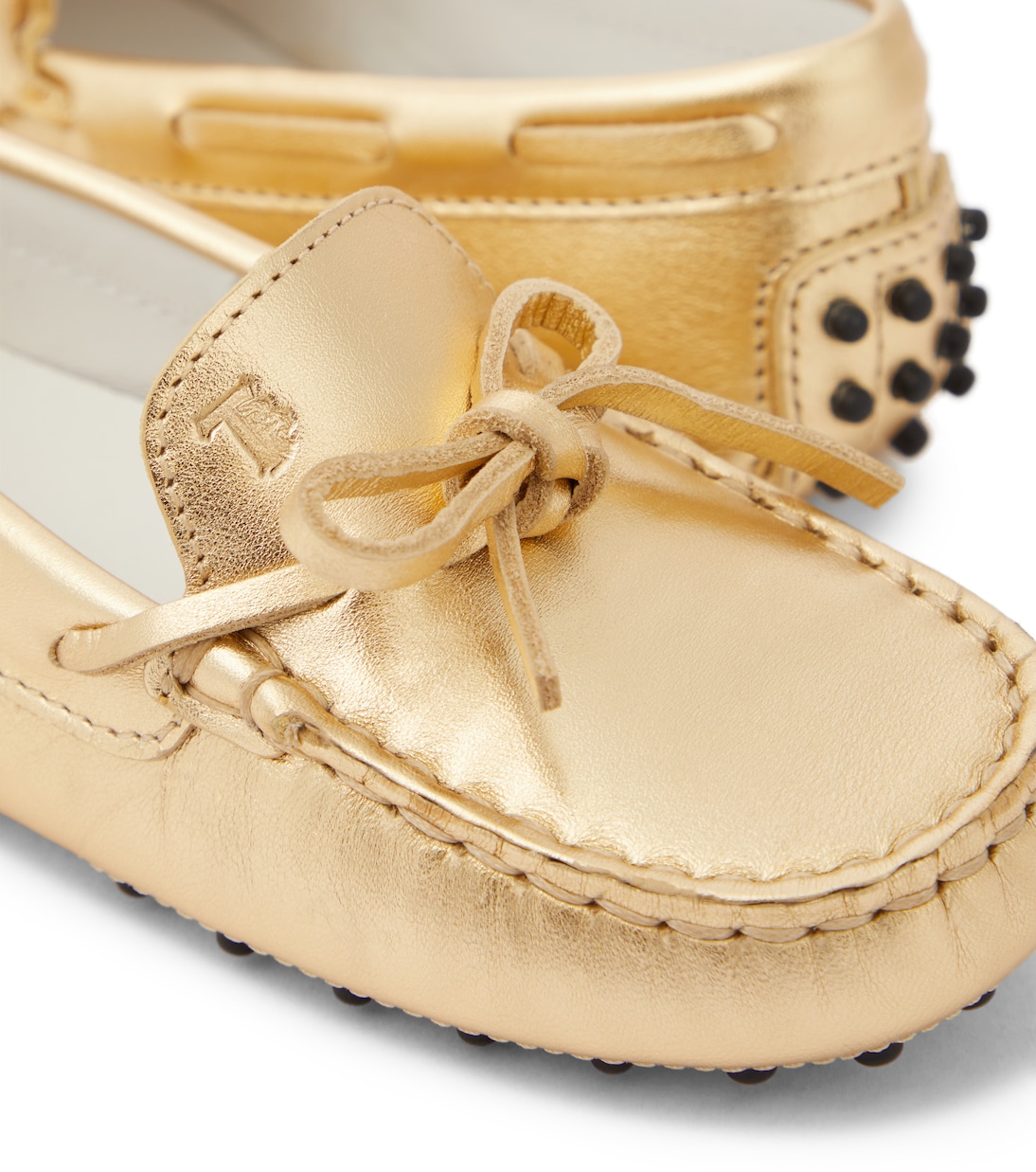Mocassini Gommino in pelle metallizzata | Tod's Junior