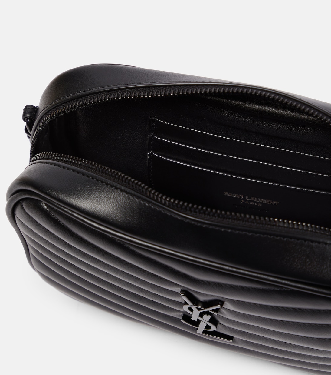 Sac à bandoulière Lou Mini en cuir matelassé | Saint Laurent
