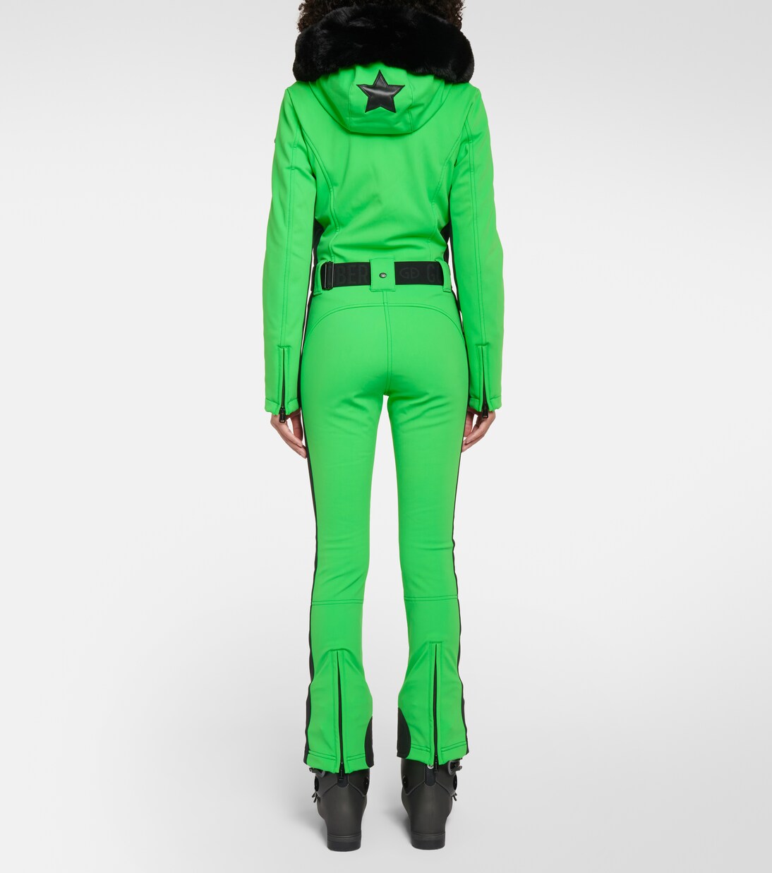 Parry faux fur-trimmed ski suit | Goldbergh
