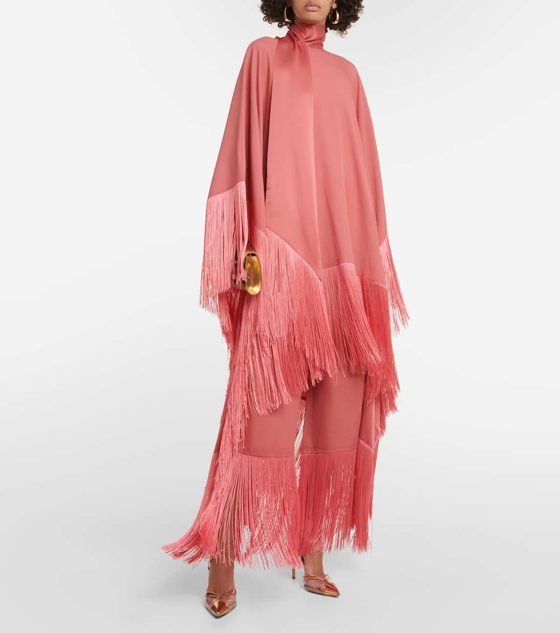 Mrs. Ross fringed kaftan | Taller Marmo