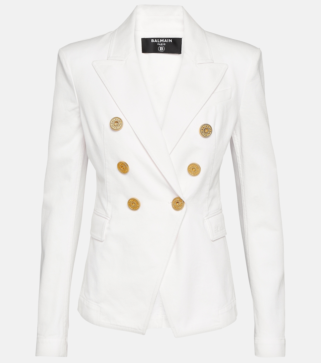 Blazer di jeans doppiopetto | Balmain