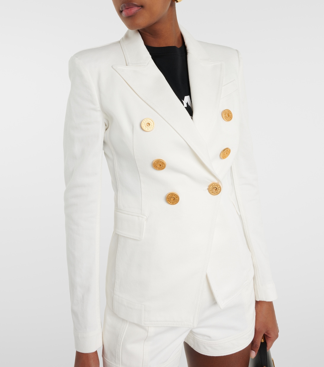 Blazer di jeans doppiopetto | Balmain