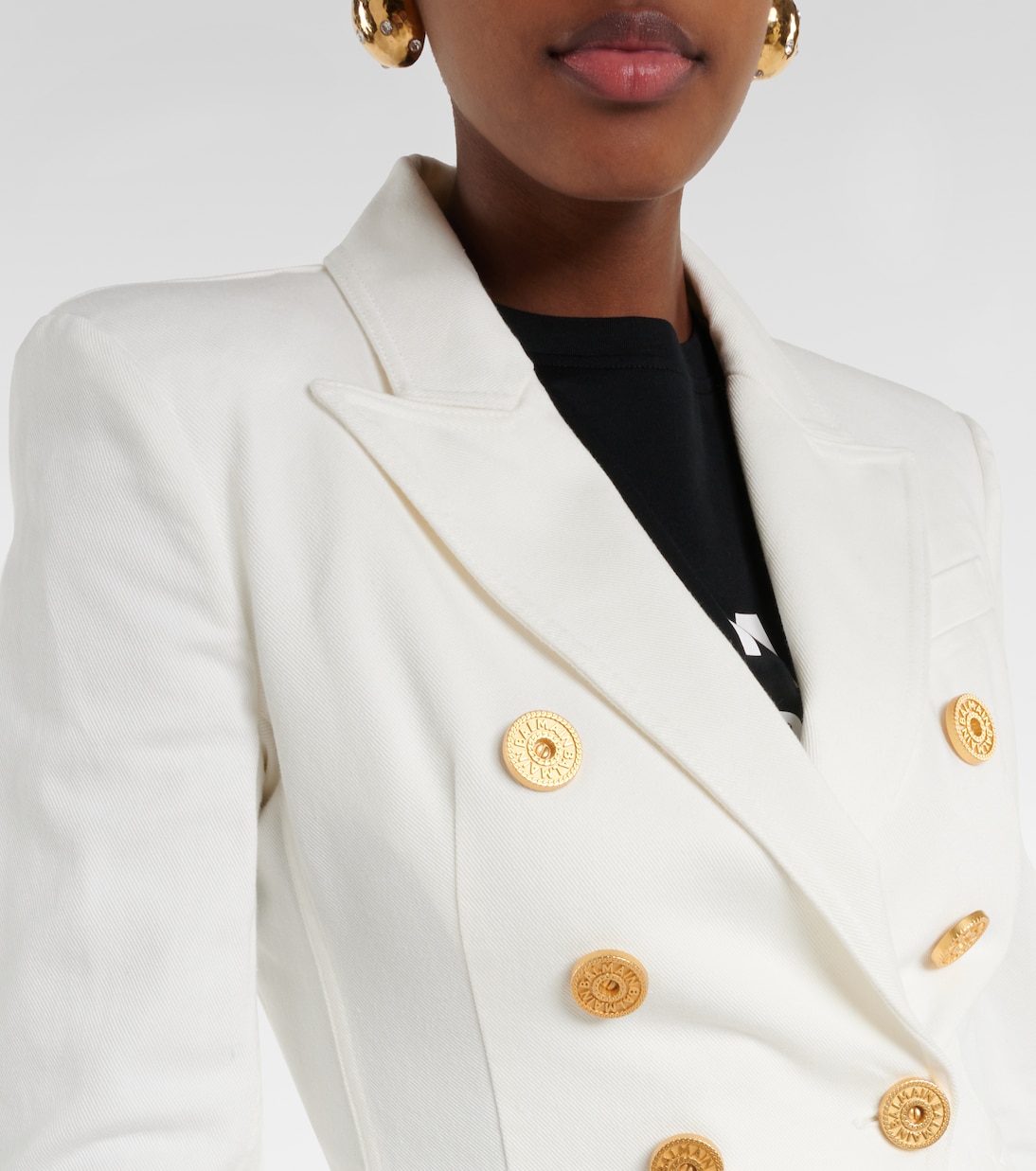 Blazer di jeans doppiopetto | Balmain