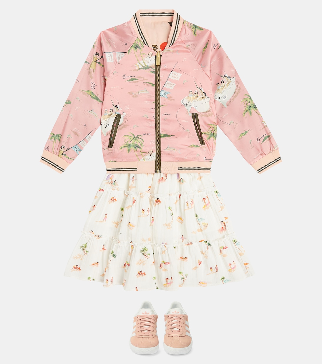 Bedruckter Rock aus Baumwolle | Scotch & Soda Kids