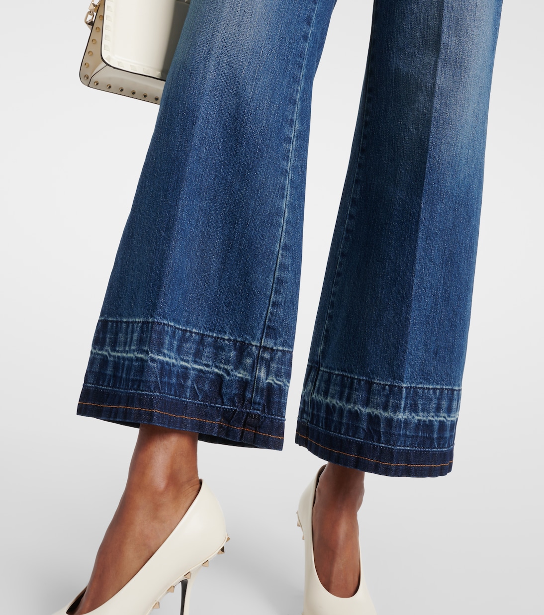 Jean flare à taille haute | Valentino