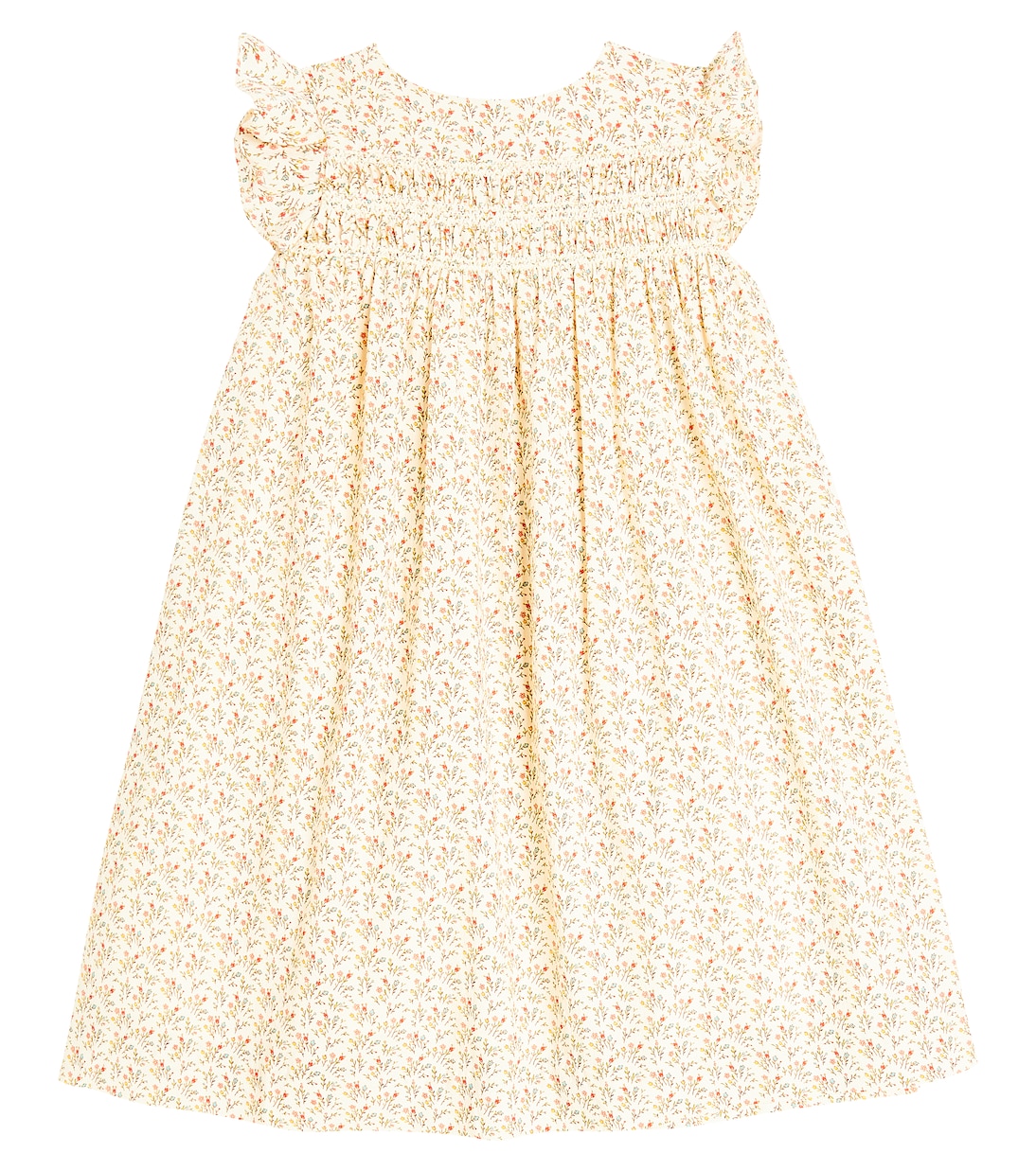 Bedrucktes Kleid Colombine aus Baumwolle | Bonpoint