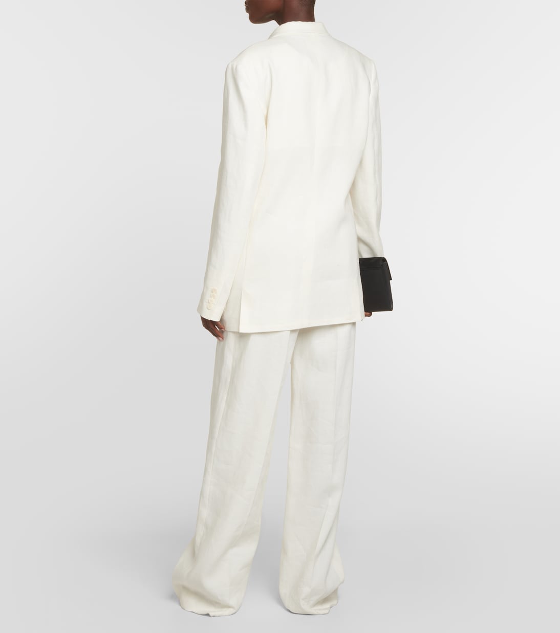 Blazer oversize Enza in lino | The Row