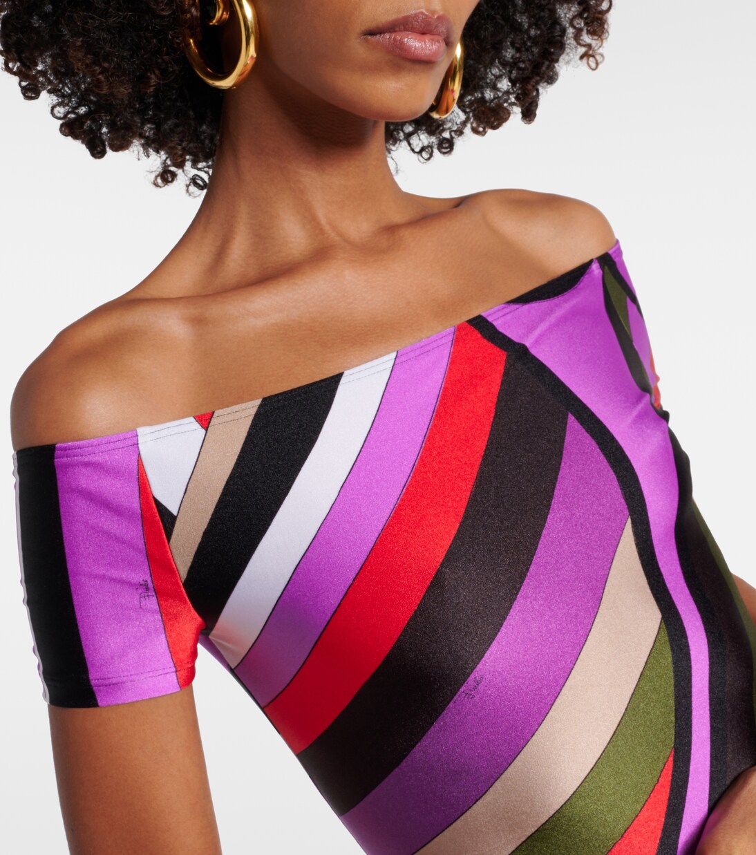 Jumpsuit Iride con scollo bardot   | Pucci