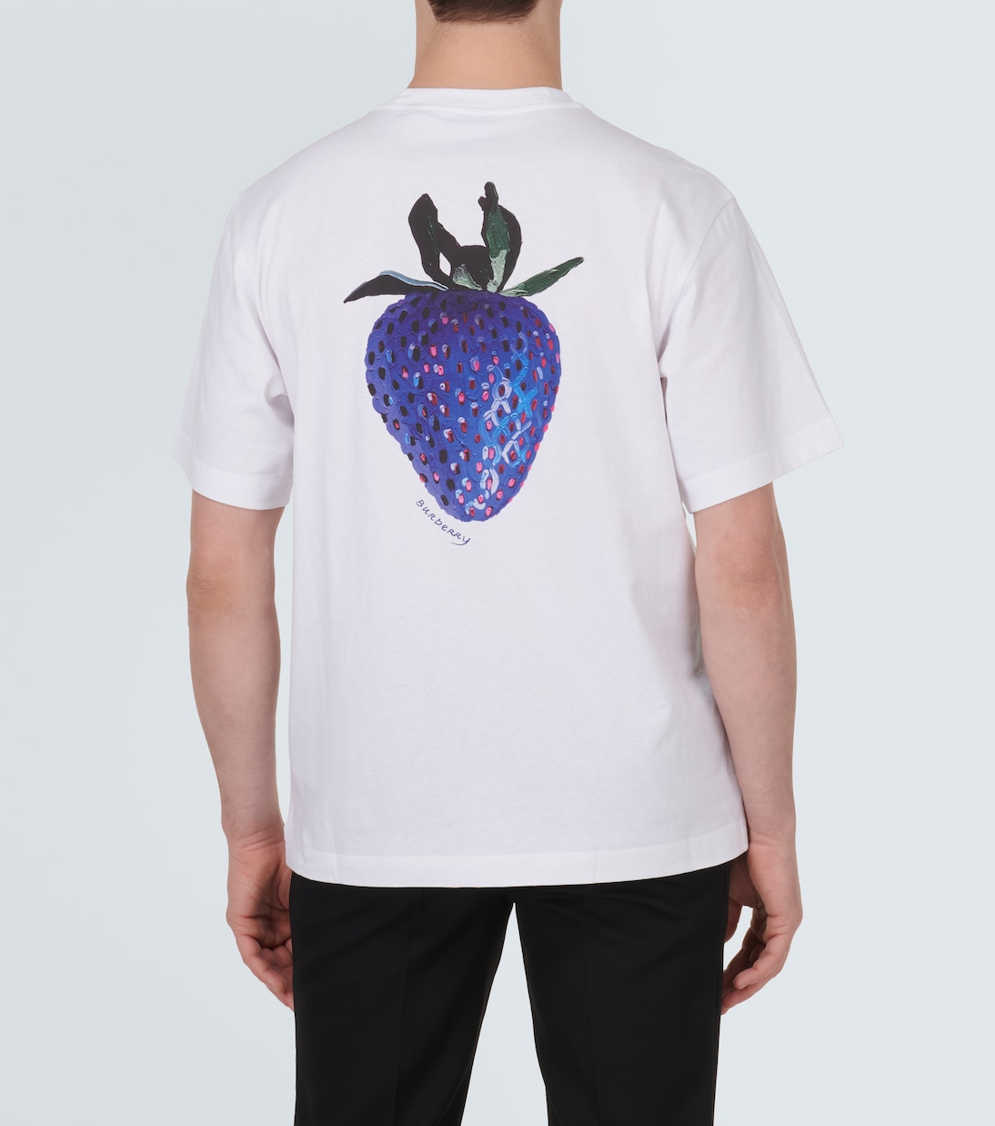Camiseta de jersey de algodón estampada | Burberry