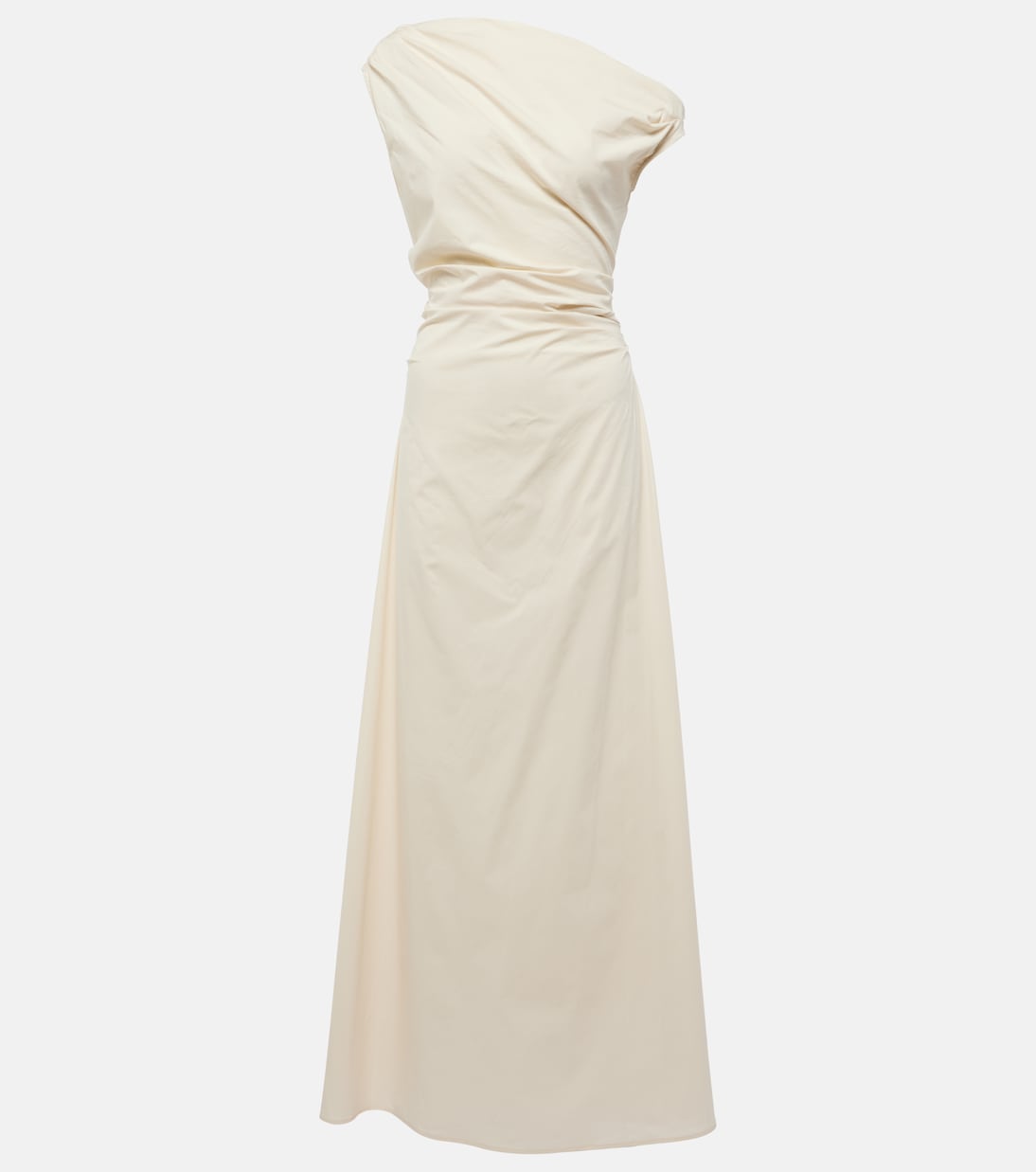 Robe longue Maxi Phare en coton mélangé | Staud