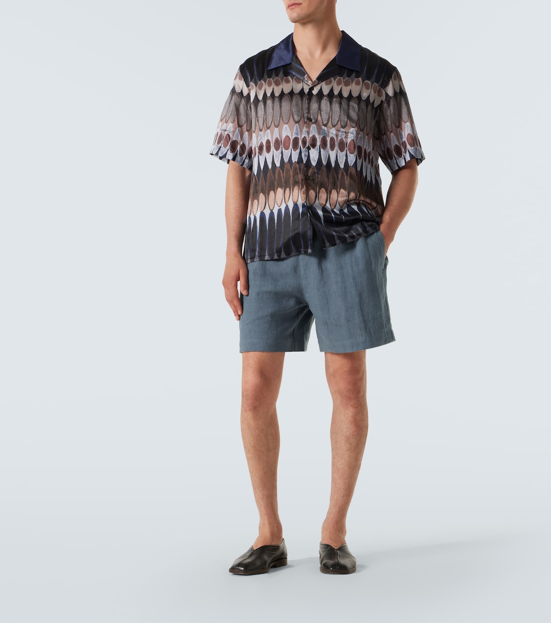 Shorts Lounge de lino | Commas