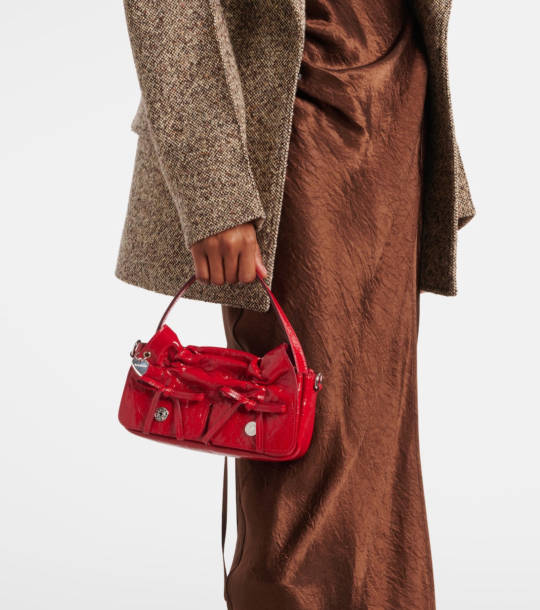 Borsa a spalla Multipocket Micro in pelle | Acne Studios