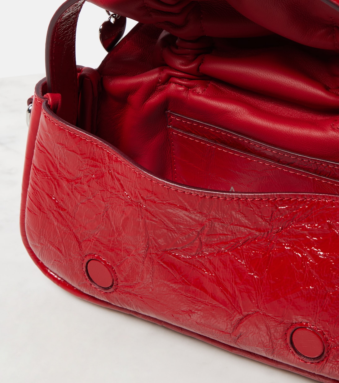 Borsa a spalla Multipocket Micro in pelle | Acne Studios
