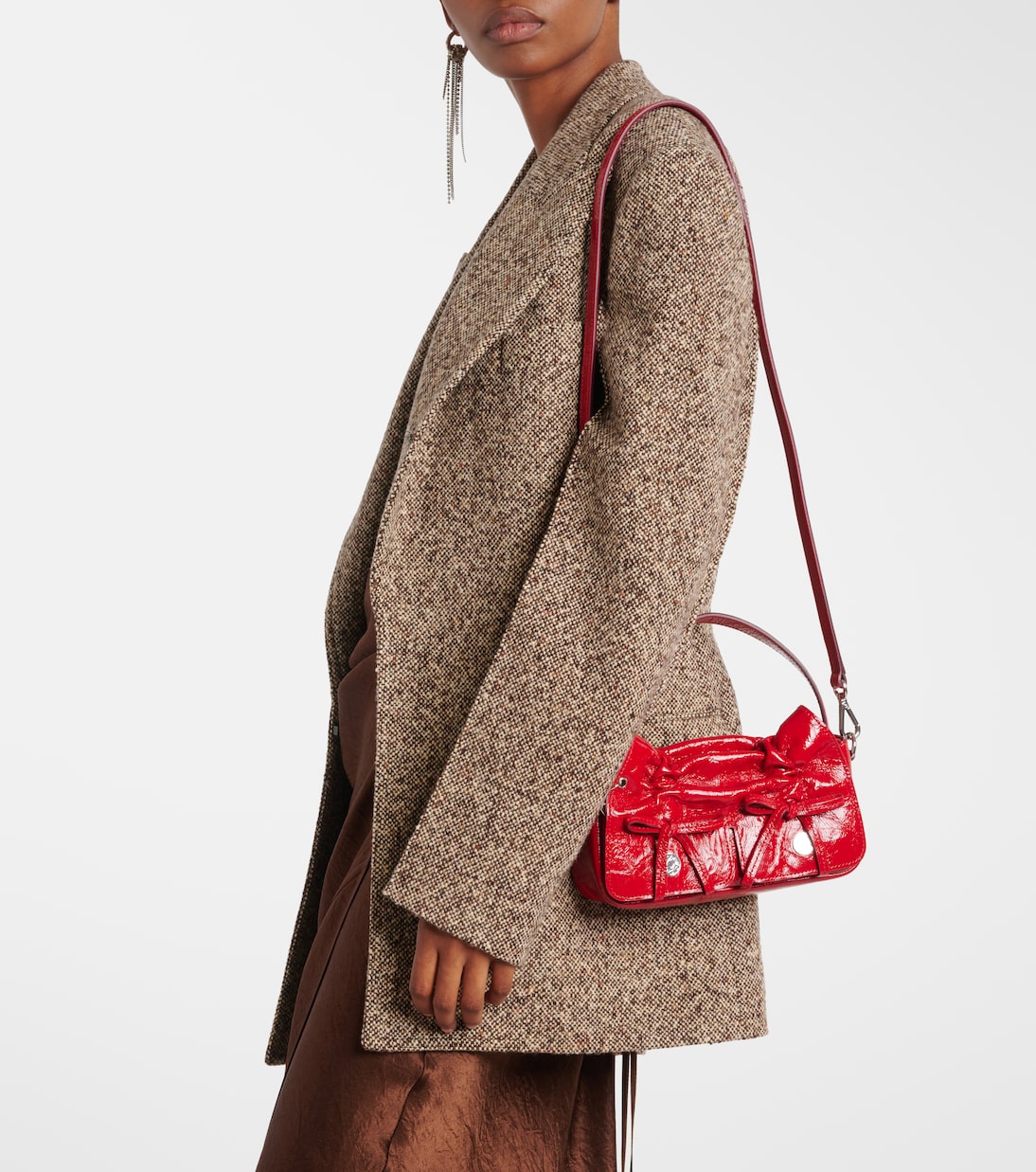 Borsa a spalla Multipocket Micro in pelle | Acne Studios