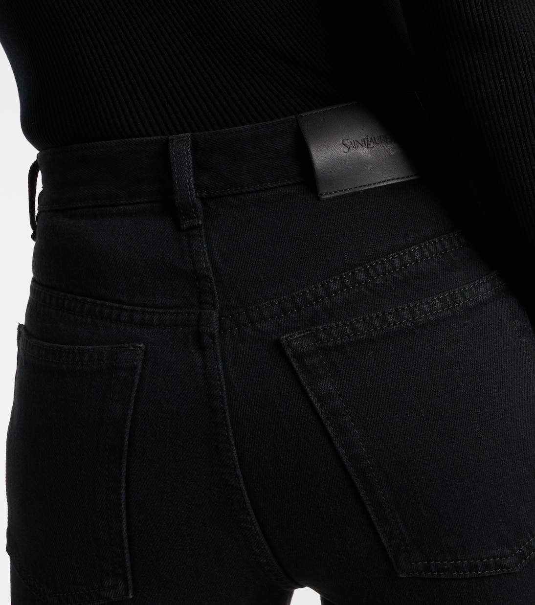 Jeans regular a vita media | Saint Laurent