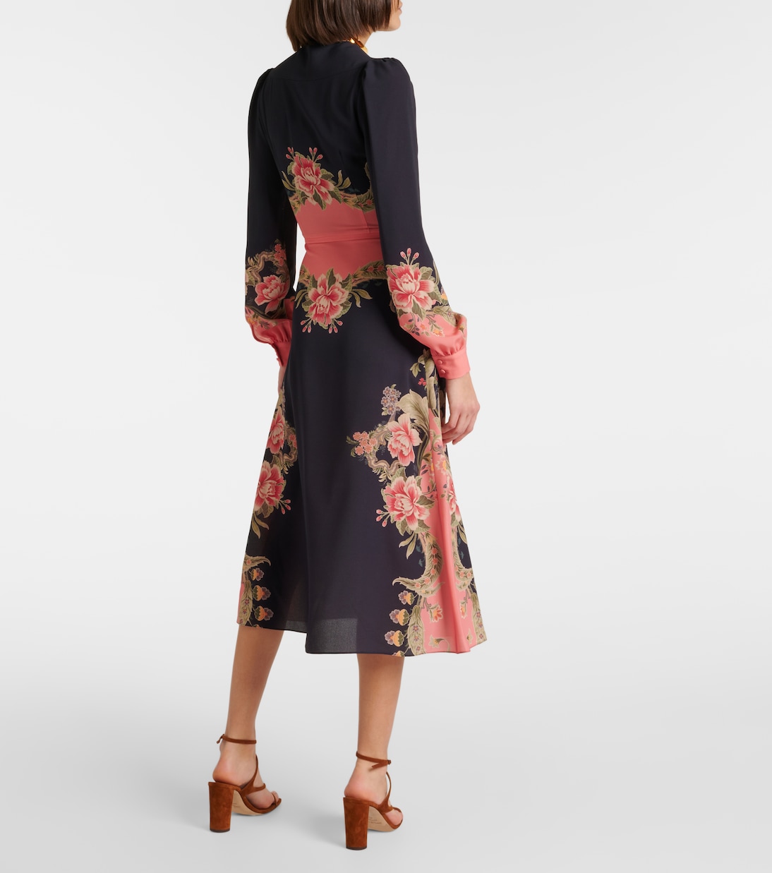 Robe midi à fleurs | Etro
