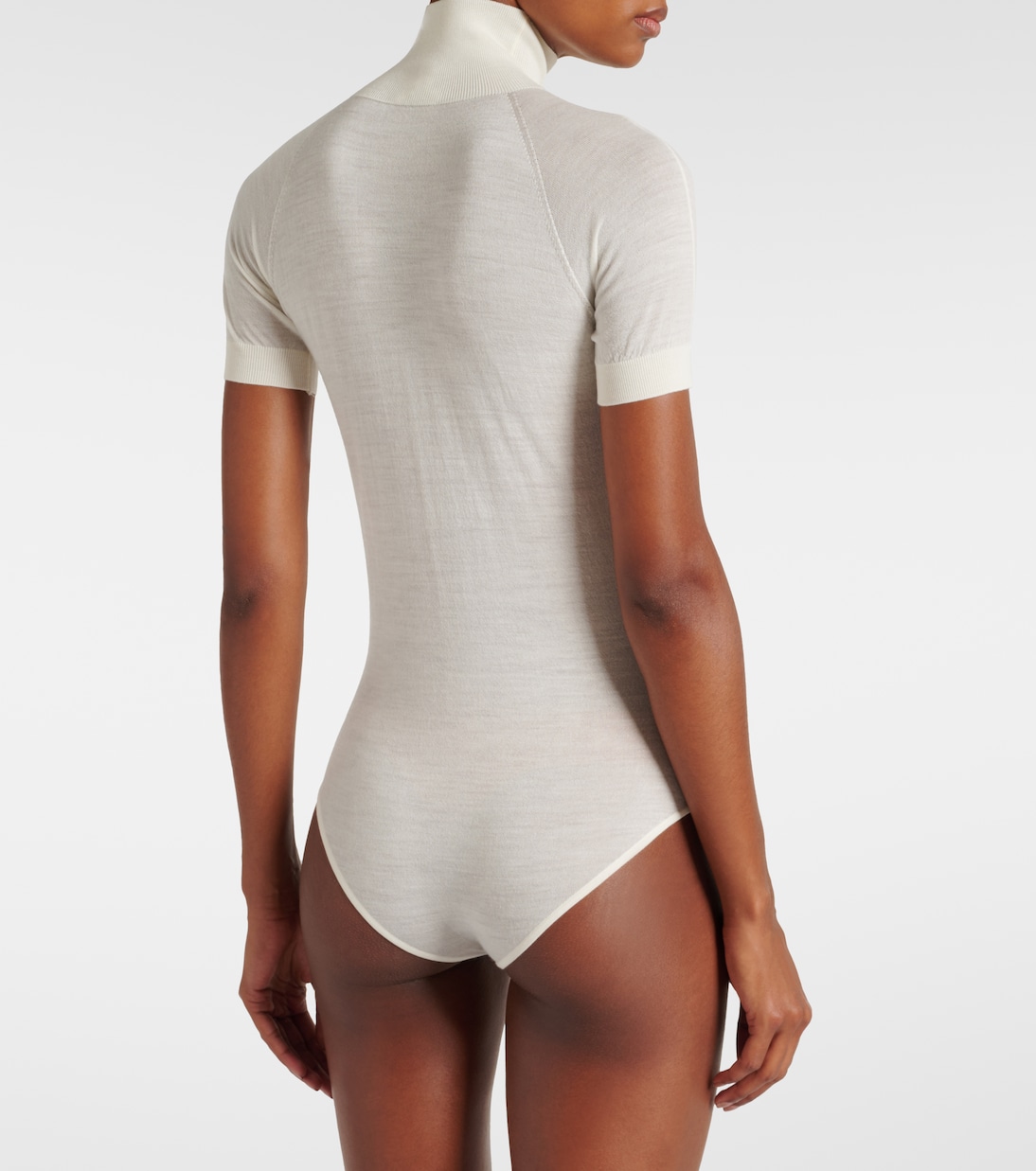 Turtleneck wool bodysuit | Alaïa