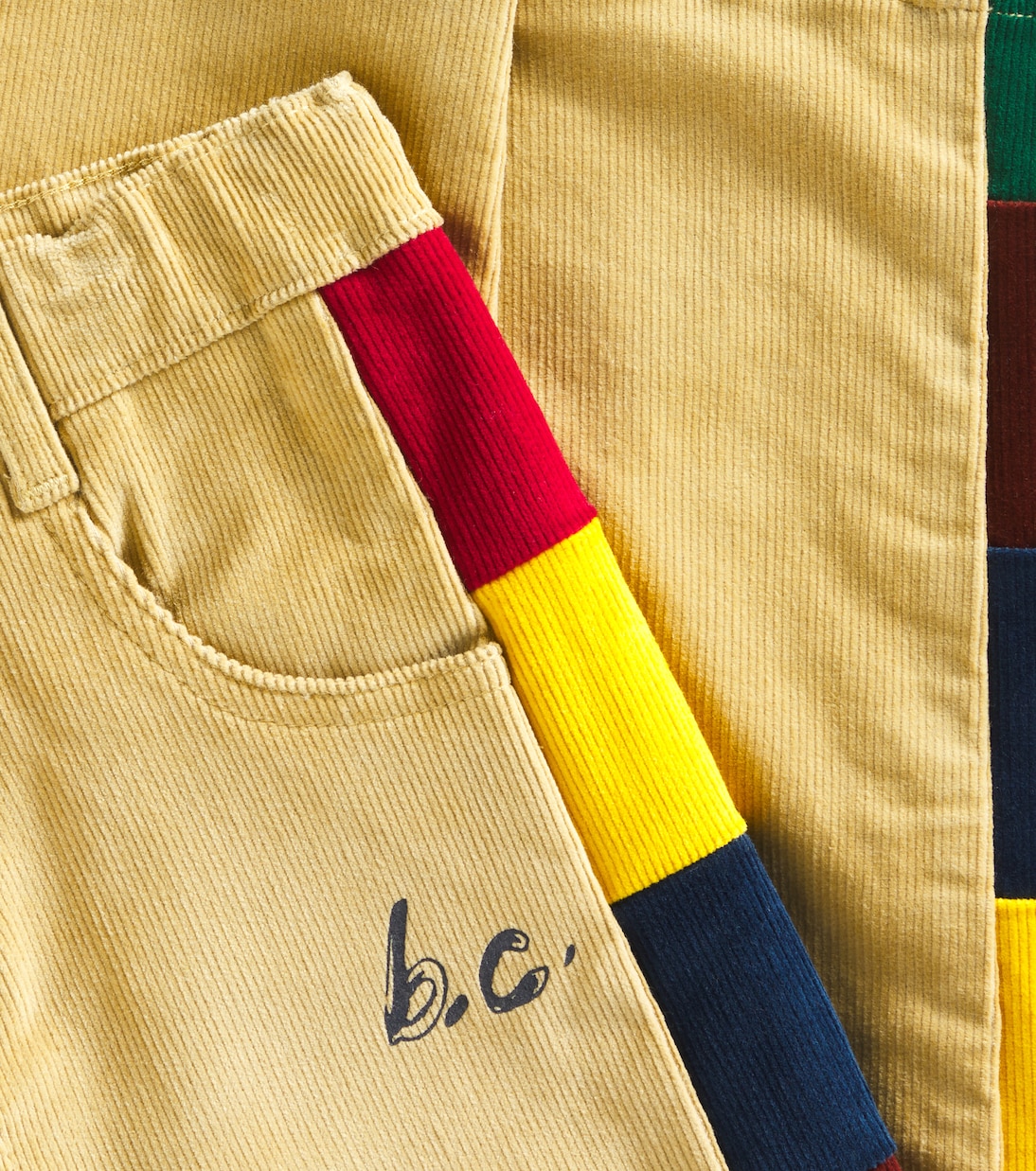 Pantaloni regular BC in velluto a coste | Bobo Choses