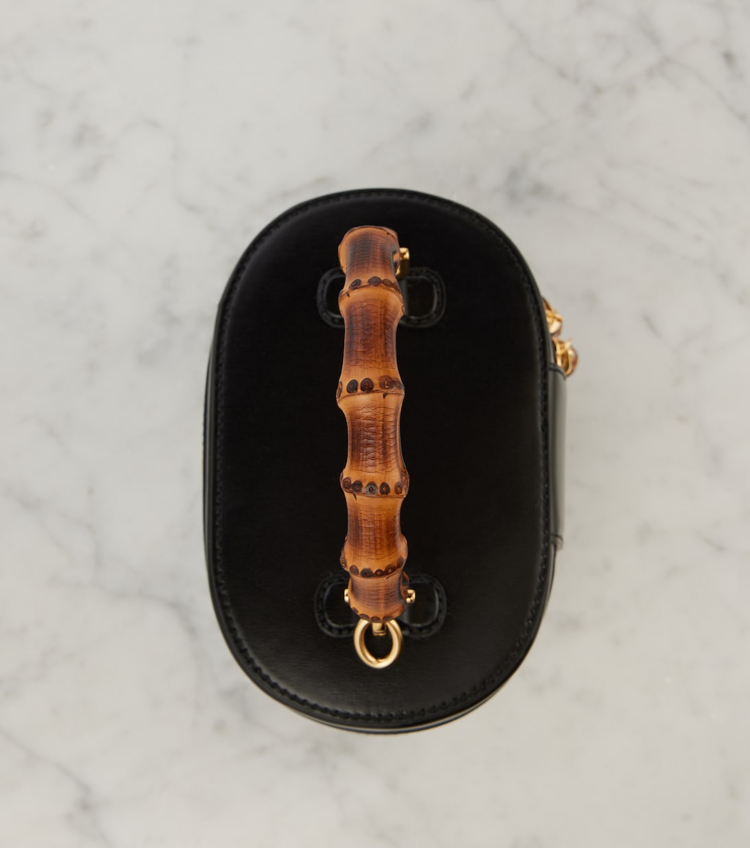 Secchiello Bamboo Mini in pelle | Gucci
