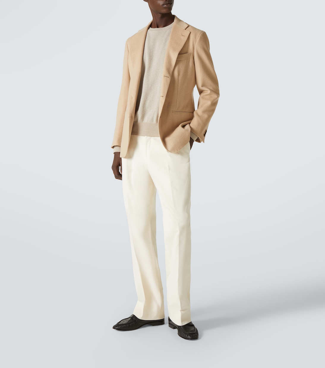 Blazer de pelo de camello | Saman Amel