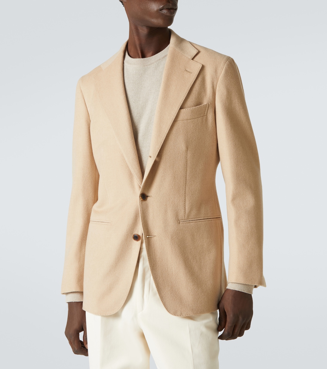 Blazer de pelo de camello | Saman Amel