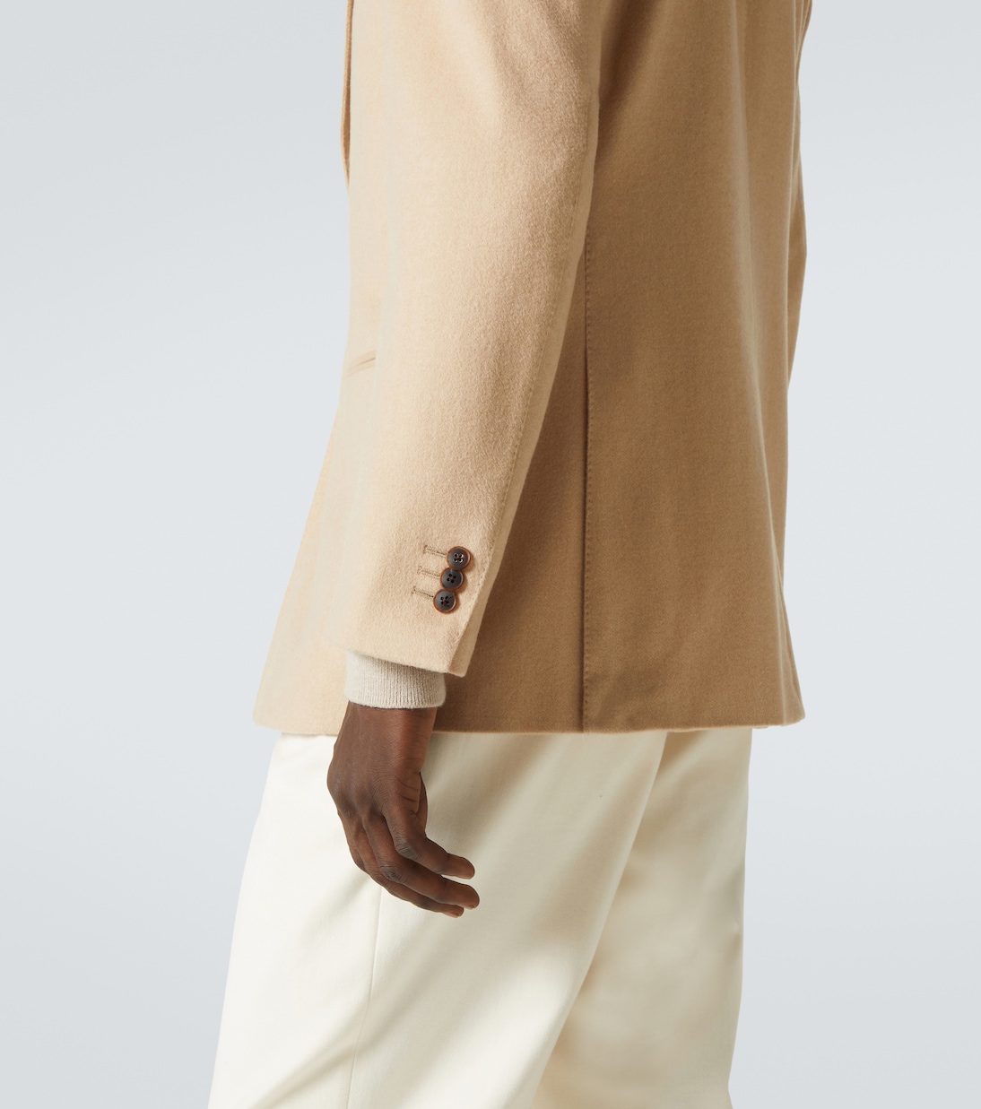 Blazer de pelo de camello | Saman Amel