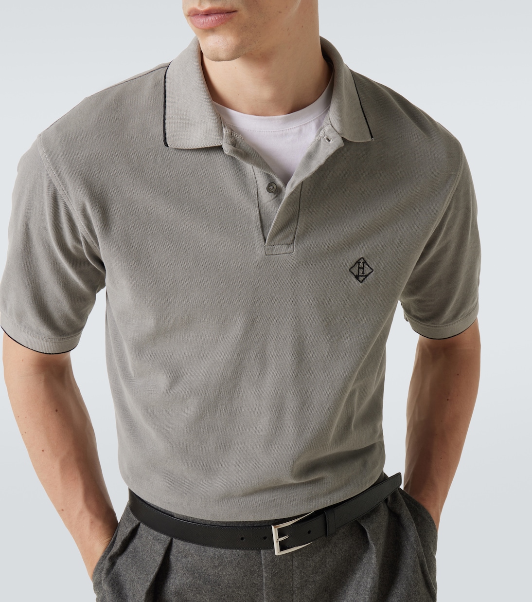 Polo en jersey de algodón | Herno