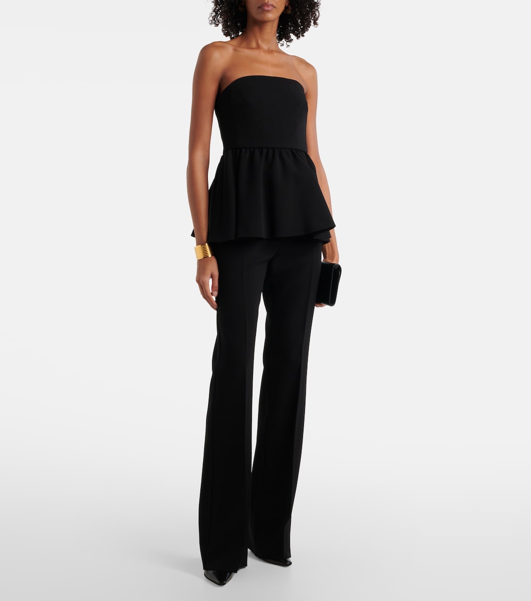 Pantaloni flared Elisir in sablé | Max Mara