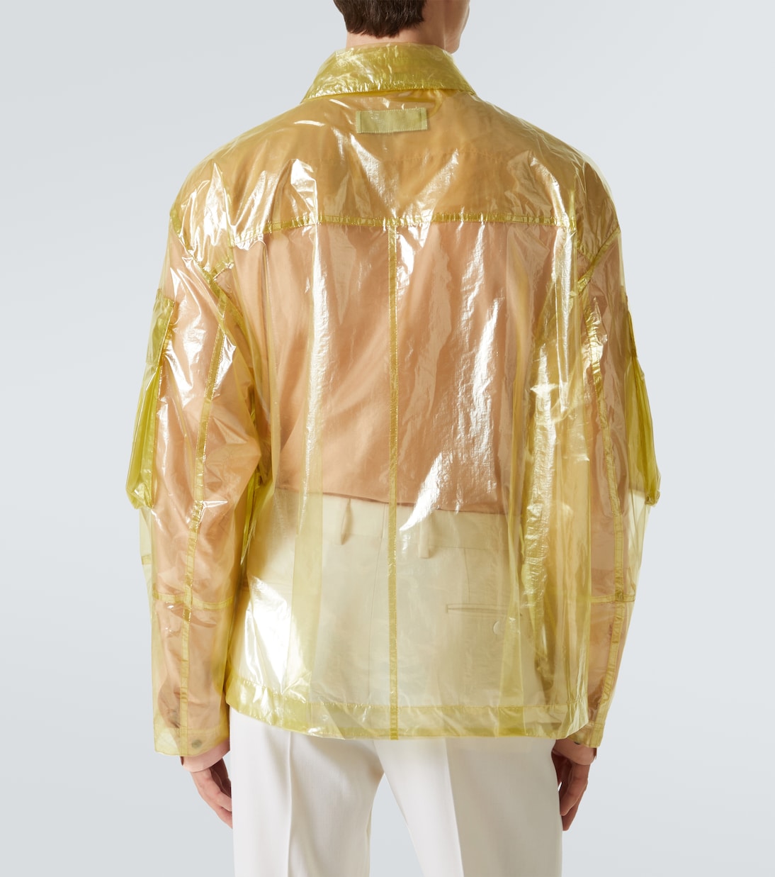 Transparent technical jacket | Dries Van Noten