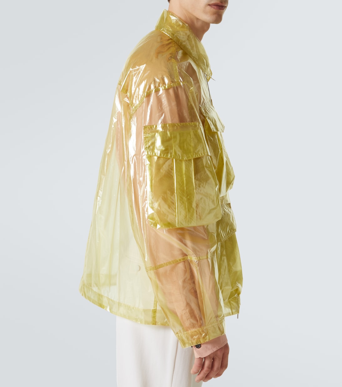 Transparent technical jacket | Dries Van Noten